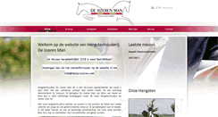 Desktop Screenshot of deijzerenman.com